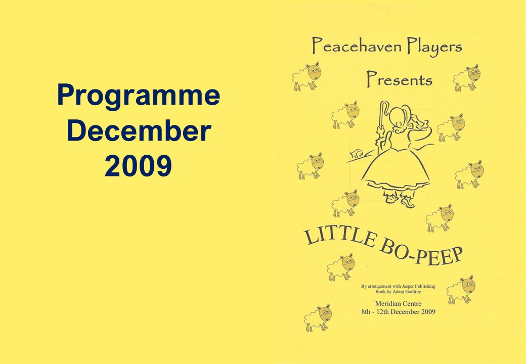 Little Bo-Peep programme
